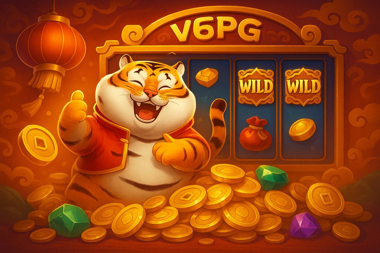 Fortune Tiger é um jogo imperdível no V6PG Casino