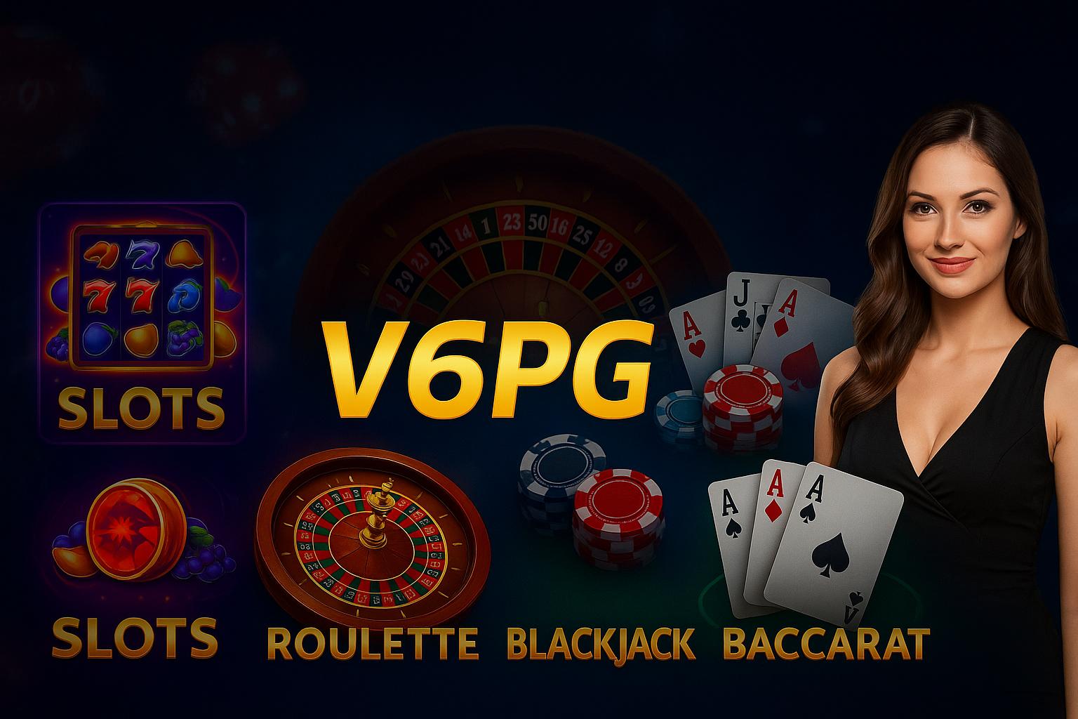 Jogos de cassino online V6PG
