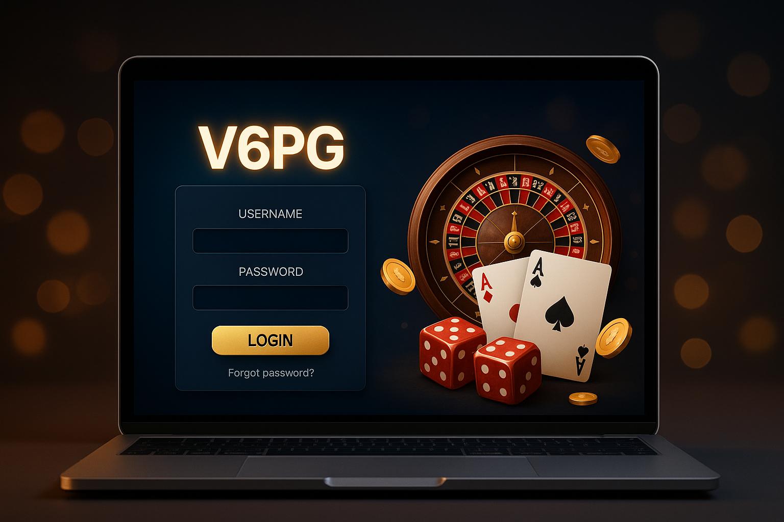Login no Cassino V6PG